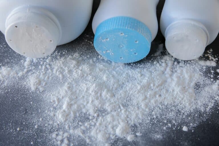 talcum powder