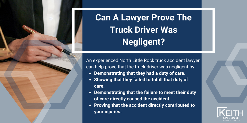 Can A Lawyer Prove The Truck Driver Was Negligent
