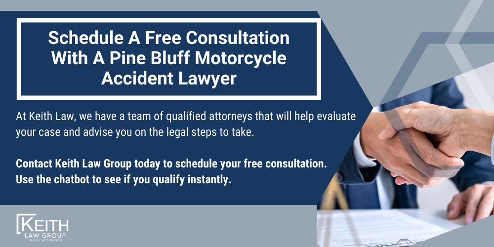 Schedule A Free Consultation With A Pine Bluff Motorcycle Accident Lawyer