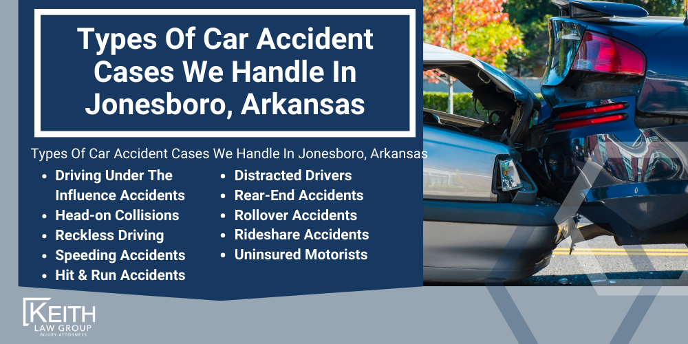 Jonesboro Car Accident Lawyer; Jonesboro Car Accident Lawyers; Jonesboro Car Accident Attorney; Jonesboro Car Accident Attorneys; Jonesboro Arkansas Car Accident Lawyer; Jonesboro Arkansas Car Accident Lawyers; Jonesboro Arkansas Car Accident Attorney; Jonesboro Arkansas Car Accident Attorneys; The #1 Jonesboro Car Accident Lawyer; Arkansas Auto Accident Statistics; What Steps Should I Take After An Auto Accident In Jonesboro, Arkansas; Why Do I Need A Jonesboro Car Accident Lawyer; Types Of Car Accident Cases We Handle In Jonesboro, Arkansas