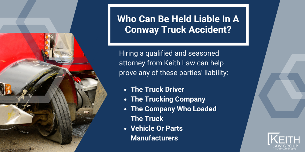 Who Can Be Held Liable In A Lowell Truck Accident