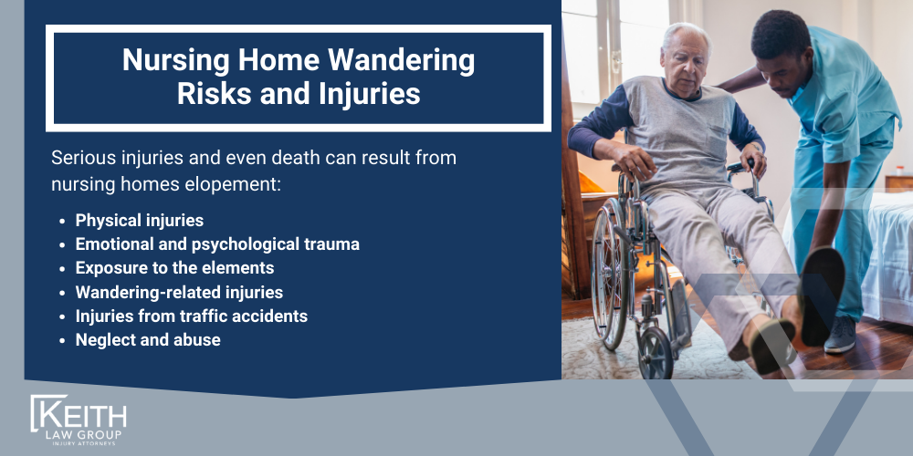 Nursing Home Elopement Lawyer: Causes, Risks, & Prevention Strategies; Nursing Home Elopement Lawyer; Nursing Home Wandering Attorneys; The #1 Nursing Home Abuse and Elopement Lawyers in Arkansas; Causes Of Nursing Home Elopement; Nursing Home Wandering Risks and Injuries